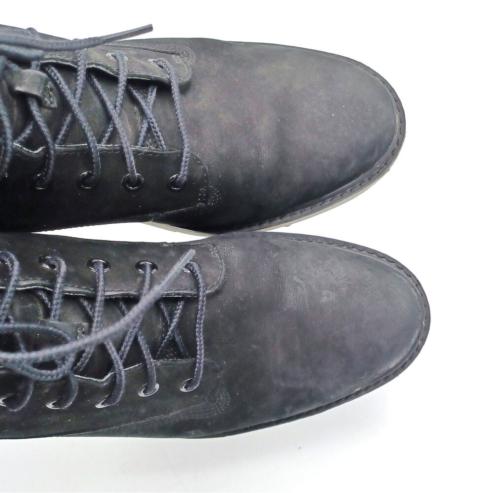 Timberland Sensorflex Charcoal Suede Waterproof Lace-Up Boots, Snakeskin Detail - Picture 10 of 16